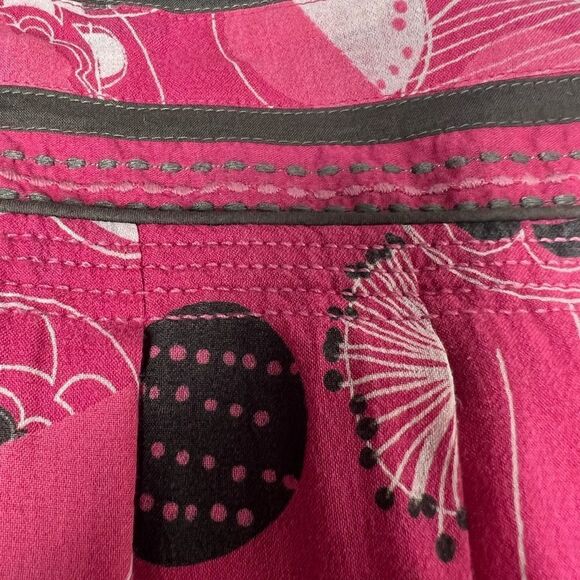 Mantaray Faithful & True Bohemian Embroidered Pink Lined Skirt Size 14 - Picture 6 of 15
